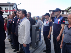 29 EKİM CUMHURİYET BAYRAMI ÇELENK SUNMA TÖRENİ YAPILDI