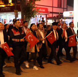 Taraklı’da Fener Alayı