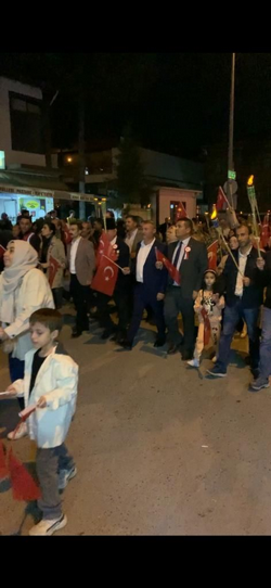 Taraklı’da Fener Alayı