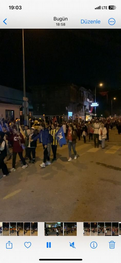 Taraklı’da Fener Alayı