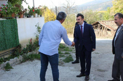 KAYMAKAM BURAK SERTTAŞ YENİKÖY MAHALLESİNİ ZİYARET ETTİ: