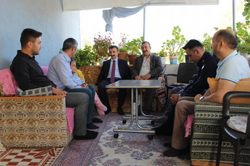 KAYMAKAM BURAK SERTTAŞ YENİKÖY MAHALLESİNİ ZİYARET ETTİ: