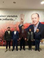 AK PARTİ TARAKLI İLÇE TEŞKİLATINDAN ALİ İHSAN YAVUZ’a ZİYARET