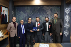 Taraklı İlçe Milli Eğitim Müdürü Remzi Yetkin’e Ziyaret