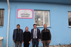 AKÇAPINAR KÖY YAŞAM MERKEZİNE ZYARET