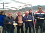 Hisar Camiinde Pilav İkramı