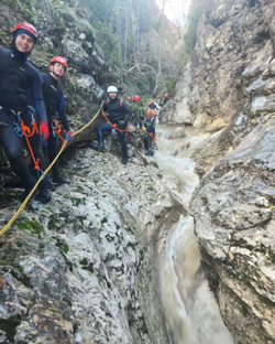 Tuzla Kanyon Geçişi Etkinliği Adrenalini Zirveye Taşıdı