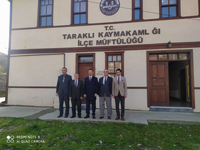 KAYMAKAM BURAK SERTTAŞ’TAN MÜFTÜ İHSAN KURT’A ZİYARET