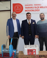 Okullara hijyen desteği malzemeleri dağıtıldı