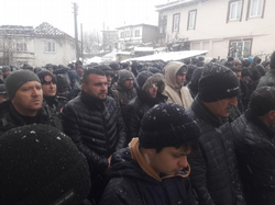 Genç Anne son yolculuğuna uğurlandı
