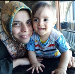 Genç Anne son yolculuğuna uğurlandı