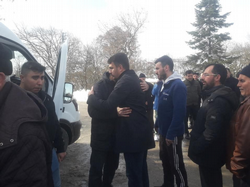 Anne ve üç kızı son yolculuğuna uğurlandı