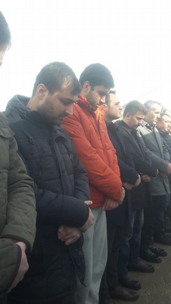 Anne ve üç kızı son yolculuğuna uğurlandı