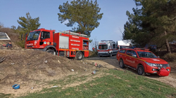 Freni boşalan Yem kamyonu kaza yaptı:1 yaralı