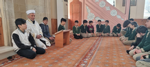 Taraklı İmam Hatip Ortaokulu öğrencileri tarafından depremde hayatını kaybedenler için Mevlit okundu.