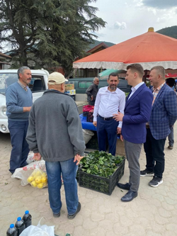 Milletvekili Adayı Şeşen Taraklı'da ziyaretlerde bulundu