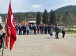 23 Nisan Çelenk Sunma Töreni Yapıldı