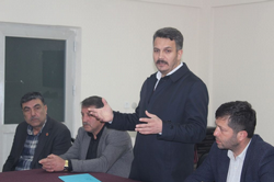 MHP li’ler Dışdedeler Mahallesini ziyaret etti