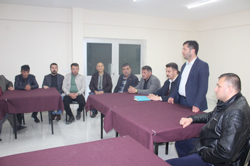 MHP li’ler Dışdedeler Mahallesini ziyaret etti