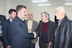MHP li’ler Dışdedeler Mahallesini ziyaret etti