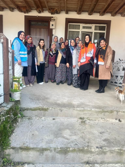 Ak Parti Taraklı Kadın Kolları ziyaretlerde