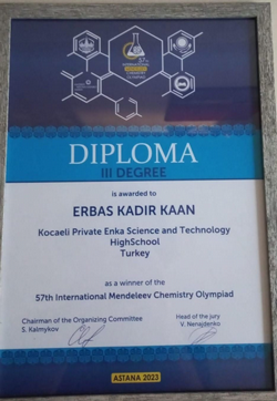 51.uluslararası Mendeleyev Kimya Olimpiyatları