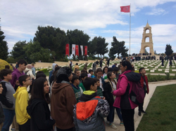 Taraklı Ortaokulu öğrencileri Çanakkale' ye düzenlenen geziye katıldılar.
