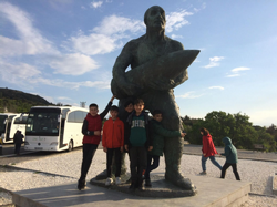 Taraklı Ortaokulu öğrencileri Çanakkale' ye düzenlenen geziye katıldılar.