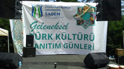 SUBÜ'de Geleneksel Türk Kültürü Tanıtım Günleri etkinliğinde Taraklı El Sanatları Tanıtıldı