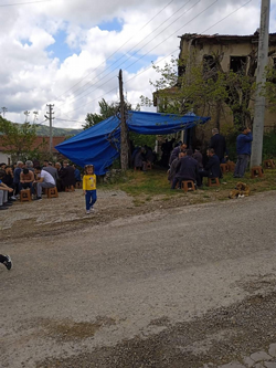 Komşu Kılavuzlar Köyünde Hayır Pilavı