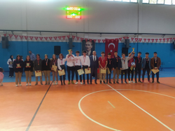 19 Mayıs Atatürk'ü Anma, Gençlik ve Spor Bayramının 104.yılı kutlandı
