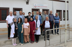 Sağlıkçılardan Taraklı ziyareti