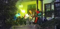 SEÇİM KUTLAMASI YAPILDI
