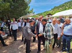 KAYA VE ATALAY KEMALLER MAHALLESİ GELENEKSEL HAYIR PİLAVINA KATILDI