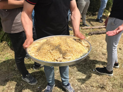 Akçapınar Mahallesinde Geleneksel Hayır Pilavı