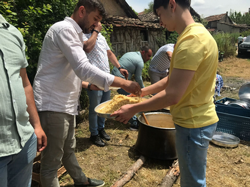 Akçapınar Mahallesinde Geleneksel Hayır Pilavı