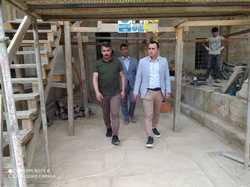 RESTORASYON ÇALIŞMALARINI YERİNDE İNCELEDİLER