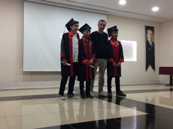 TARAKLI ORTAOKULU'N DA MEZUNİYET TÖRENİ YAPILDI