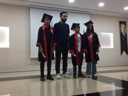 TARAKLI ORTAOKULU'N DA MEZUNİYET TÖRENİ YAPILDI