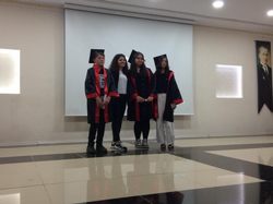 TARAKLI ORTAOKULU'N DA MEZUNİYET TÖRENİ YAPILDI