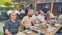 İLÇE MİLLİ EĞİTİM MÜDÜRÜNE VEDA YEMEĞİ DÜZENLENDİ