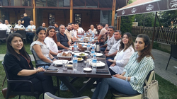 İLÇE MİLLİ EĞİTİM MÜDÜRÜNE VEDA YEMEĞİ DÜZENLENDİ