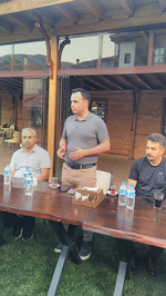 İLÇE MİLLİ EĞİTİM MÜDÜRÜNE VEDA YEMEĞİ DÜZENLENDİ