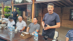 İLÇE MİLLİ EĞİTİM MÜDÜRÜNE VEDA YEMEĞİ DÜZENLENDİ