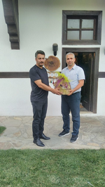 İLÇE MİLLİ EĞİTİM MÜDÜRÜNE VEDA YEMEĞİ DÜZENLENDİ