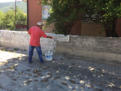 Kilit parke taş onarım çalışmaları devam ediyor
