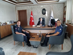 İlçe Müftüsüne Hayırlı Olsun ziyaretleri