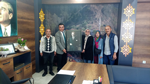 CHP TARAKLI YENİ İLÇE YÖNETİMİNDEN RESMİ KURUMLARA ZİYARET