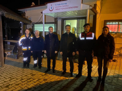 Kaymakam ve Başkan Yılbaşı gecesi mesaisi