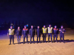 Kaymakam ve Başkan Yılbaşı gecesi mesaisi